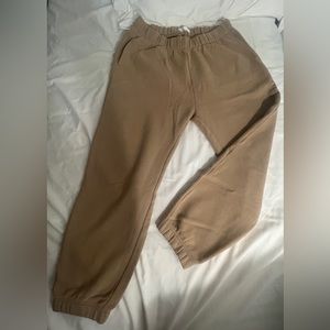 Beige Oak&Fort sweatpants